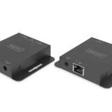 DIGITUS DS-55519 HDMI genişletici – UHD 4K 30 Hz – 40 m LAN kablosu üzerinden – Set: verici ve alıcı – Loop-Out, kızılötesi IR – HDMI 1.4 ve HDCP 1.4