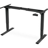 Digitus Elektrikli Yüksekliği Ayarlanabilir Masa Ayağı Çift Motorlu, 3 Aşamalı, Siyah TABLASIZ - G 170 x D 68 x Y 127 cm