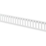 DIGITUS LWL ekleme kutusu ön panel - cam elyaf yama paneli - 24 x SC DX - 19 inç 1HE hızlı kilit
