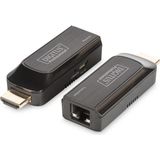 Digitus Mini HDMI Sinyal Uzatma Cihazı, Alıcı (Receiver) ve Verici (Transmitter) Birim Dahil, 50 Metre, Güç Beslemesi Için USB Kablo Kullanır