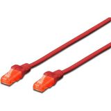 Digitus Patch Kablo Cat6 Kırmızı (1m) - 1 m