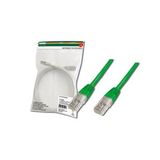 Digitus Patch Kablo, Utp, Cat. 5e, 0.5 Metre, Awg 26/7, Yeşil Renk, 3p Sertifikalı