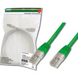 Digitus Patch Kablo, Utp, Cat. 5e, 2 Metre, Awg 26/7, Yeşil Renk, 3p Sertifikalı