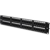 Digitus Patch Panel - 19 Inç - Cat-6-48 Port Rj45 - Korumasız - Lsa Patch Alanı - Raf Montajı 2He -