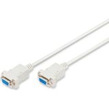 Digitus RS232 Db9 Dişi–dişi Zero Seri Kablosu 1,8 Metre – AK-610100-018-E