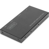 Digitus Ultra İnce 2 Port'lu HDMI Çoklayıcı, 4K/60Hz HDR, HDCP 2.2, 18 Gbps, elektrik beslemesi