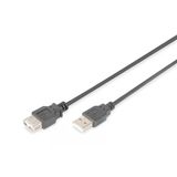 Digitus Usb 2.0 Uzatma Kablosu Siyah (3M)
