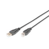 Digitus USB 2.0 Zırhlı Yazıcı Kablosu 1.8 m Siyah