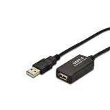 Digitus USB-A Uzatma Kablosu Siyah 5m
