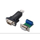Digitus Usb Erkek <-> Rs-485 (Klemens) Çevirici.Rs-485 Tarafı İçin Klemens Adaptörü Ve Usb Tarafı İçin 80 Cm Uzatma Kablosu (Usb-A Erkek <–> Usb- Dişi) Ürünle Birlikte Gelmekt