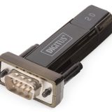 Dıgıtus Usb Seri Adaptör - Rs232 Dönüştürücü - Usb 2.0 Tip A - Dsub 9M - Ftdı Ft232Rl Çip Seti - 80 Cm Kablo Dahil