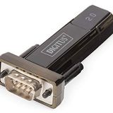 DIGITUS USB Seri Adaptör - RS232 Dönüştürücü - USB 2.0 Tip A - DSUB 9M - PL2303GT Yonga Seti - 80 cm Kablo Dahil