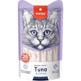 Digiworld Elit Wanpy Ton Balıklı ve Yengeçli Krema Kedi Ödülü 25*14GR