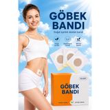Dihamer Göbek Bandı Bitkisel Destek Bandı 30 Adet Doğal İçerikli Vücut Bakım Bandı