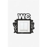 Diji Wood Wc Priz Çerçevesi
