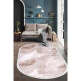 Dijidekor Halı Devetüyü Cool Karo Saçaklı Oval Kesme Ince Yolluk Kilim Salon Halısı Modelleri, DEVETÜYÜ-OVAL-SAÇAKLI, 140x200