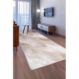 Dijidekor Halı Devetüyü Cool Yıkanabilir Saçaksız Kaymaz Delüxe Yolluk Kilim Salon Halısı Modelleri, 986DEVETÜYÜ 80x300