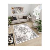 Dijidekor Işıltı Koleksiyonu Model13 Süngerli Dijital Baskılı Saçaksız Mutfak Halısı Yolluk, Çok Renkli, 160x250