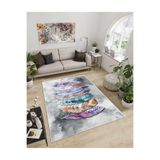 Dijidekor Işıltı Koleksiyonu Model88 Süngerli Dijital Baskılı Saçaksız Mutfak Halısı Yolluk, Model-88, 200x200