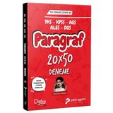 Dijika Yayınları Dijika KPSS YKS MEB-AGS ALES DGS Paragraf 20x50 Deneme - Hasan Onur Toprak
