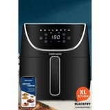 Dijital 1700W 8 Programlı Yağsız Sıcak Hava Fritözü, 5.7l - Ahşap