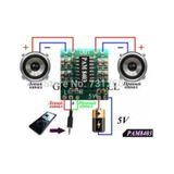 Dijital 2X3W Rms Pam 8403 3Watt 5V Stereo Anfi Devresi Amfi Kartı