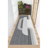 Dijital Baskı Yolluk, Çizgili Yolluk, Makinede Yıkanabilir, Yolluk, Çeyizlik, İskandinav Halı