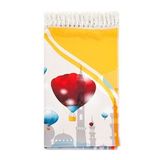 Dijital Baskılı Çocuk Seccadesi - Balonlu Camili - 44 X 78 cm