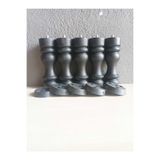 Dijital Bazar DİJİTAL BAZAR-15 CM LALE -SİYAH-5 Lİ TORNA -AHŞAP AYAK -