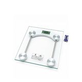 Dijital Cam Baskül Terazi 180 Kg LCD Ekran 30x30 cm Kare Cam Banyo Tartısı I11-025