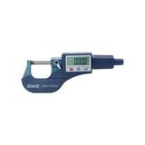 Dijital Dış Mikrometre 0-25 mm /0-1", Metrik ve Inç, 0,0005" (0,001 Mm) Çözünürlük, -0,00 I