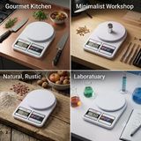 Dijital Diyet Ve Mutfak Terazisi 10Kg Kapasiteli Hassas Terazi Çok Kullanışlı
