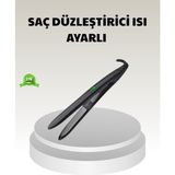 Dijital Ekranlı Isı Ayarlı Saç Düzleştirici – Titanyum Plaka Seyahat Dostu - TK002M-6VV2T - Çok Renkli