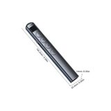Dijital Ekranlı Şarjlı Lazer Sunum Kumandası Şarj Göstergeli Lazer Powerpoint Laser Pointer Slayt Atlatıcı - Option-1