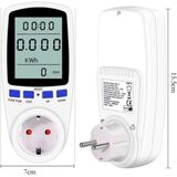 Dijital Enerji Tüketim Ölçer 220V Prizli Wattmetre Tüketim Ölçüm Cihazı - Seçenek 1