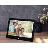 Dijital Fotoğraf Çerçevesi 10.2 İnç Video+mp3 Kumandalı