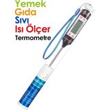 Dijital Gıda Termometresi, Süt ve Yemekler Için Sıcaklık Ölçer - Seçenek 1