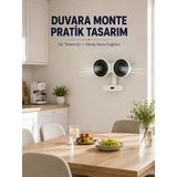 Dijital Göstergeli Çift Fan Başlıklı Masa Vantilatörü