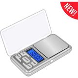 Dijital Hassas Elektronik Cep Tartısı 200G / 0.01G, Mutfak ve Takı Ölçüm - Altın - Gri