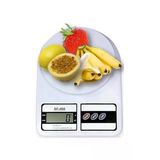 Dijital Hassas Mutfak Tartısı Lcd Ekran Pilli Elektronik Ev Terazisi Ağırlık Ölçüm Aleti 7 kg 1 gr