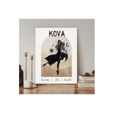 Dijital HD Baskı Kanvas Tablo Kova Burcu Kanvas Tablo Zodiac Burç Duvar Tablosu