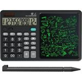 Dijital Hesap Makinesi, 7 Inç LCD Not Defteri Ekranlı, Sessiz Tuşlu, Taşınabilir Yazı Pedi,ö - Çok Renkli