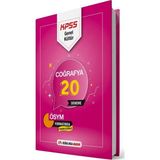 Dijital Hoca Akademi 2021 KPSS Coğrafya 20 Deneme Çözümlü