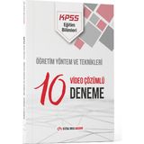 Dijital Hoca Akademi 2022 KPSS Eğitim Bilimleri Öğretim Yöntem ve Teknikleri Çözümlü 10 Deneme