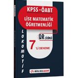 Dijital Hoca Akademi KPSS 2025 ÖABT Lise Matematik Öğretmenliği Lokomotif Serisi Qr Çözümlü 7'li Deneme