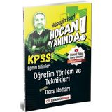 Dijital Hoca Akademi KPSS Eğitim Bilimleri Öğretim Yöntem ve Teknikleri Hocan Yanında Pratik Ders Notları 2021