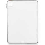Dijital İndirim iPad Pro 11 Inch (2022-2021-2020-2018) Uyumlu Montreal Seri Silikon Tablet Kılıfı (Beyaz)
