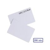 Dijital Kartvizit İçin. Nfc 213 Kart. Ntag213 144Byte Kapasite. 200 Adet
