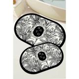 Dijital Kaymaz Yıkanabilir 8081 Siyah Bath Modern Banyo Paspası Banyo Halısı Klozet Takımı