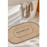 Dijital Kaymaz Yıkanabilir Jüt Görünümlü Bath Modern Banyo Paspası Banyo Halısı Klozet Takımı